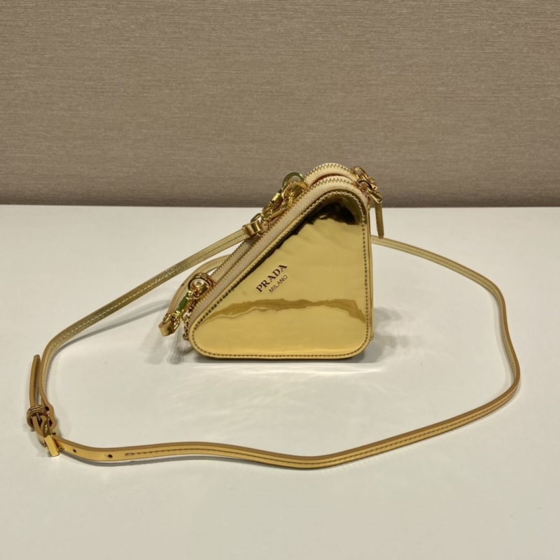 Pra*a triangle pouch
